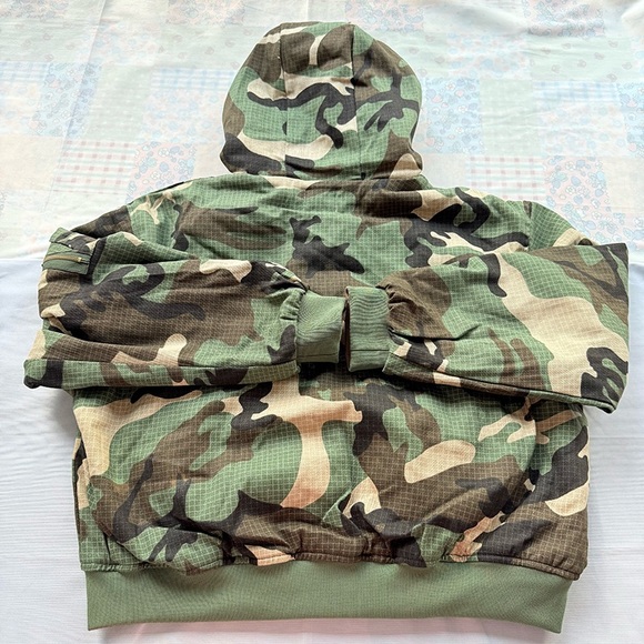 Camouflage Reversible Jacket 2way y2k - Picture 8 of 8